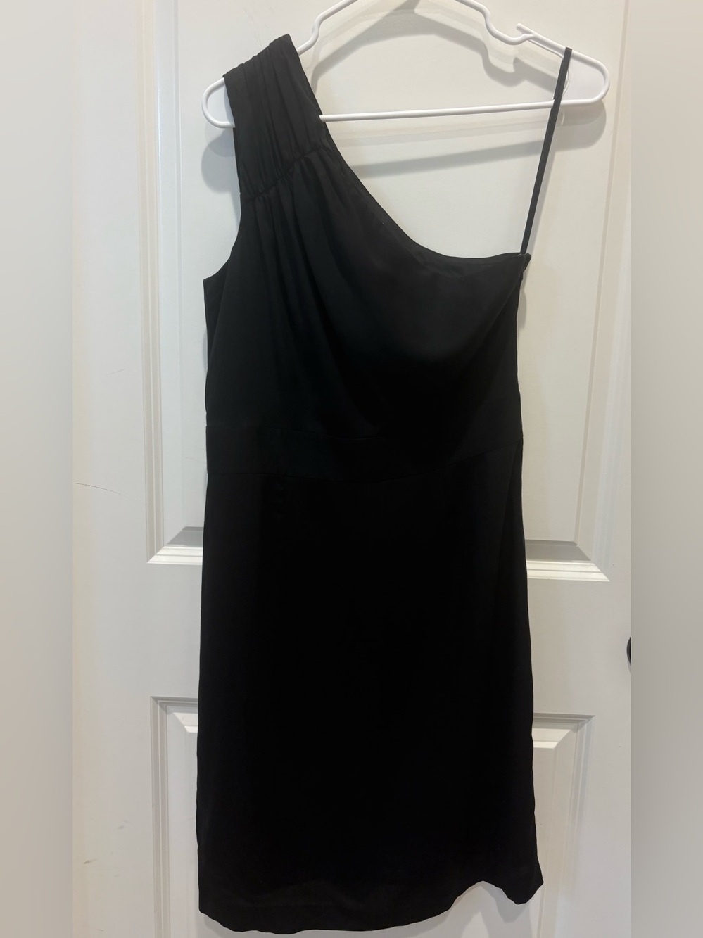 Banana Republic Black One-Shoulder Cocktail Dress Size 6